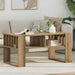 Kaffebord Artisan Eik 92 x 49,5 x 45 cm Konstruert tre