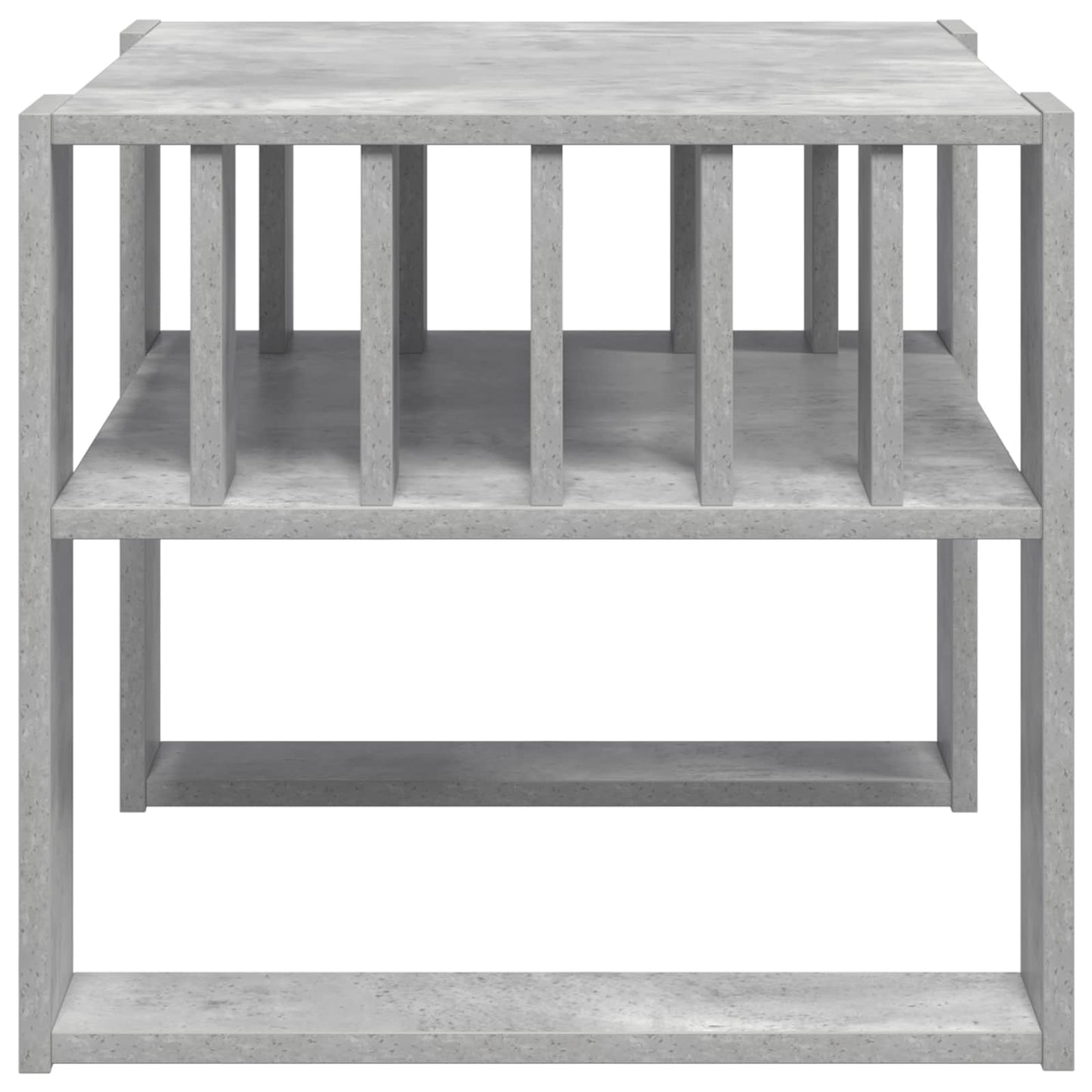 Kaffebord Betonggrå 66 x 49,5 x 45 cm Konstruert tre