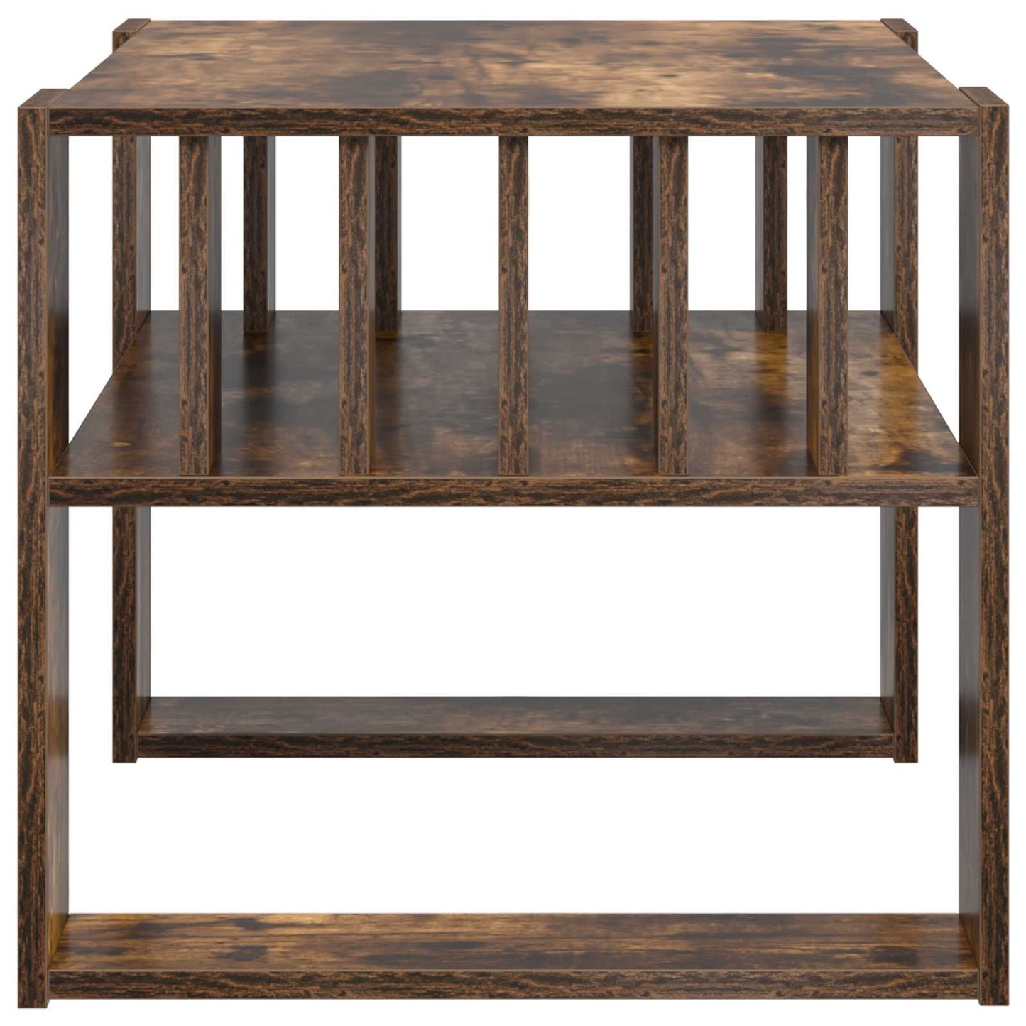 Kaffebord Røkt eik 66 x 49,5 x 45 cm Konstruert tre