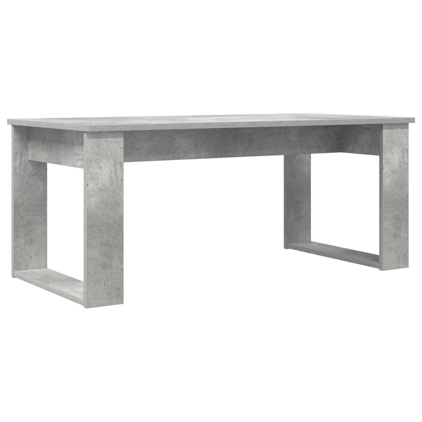Kaffebord Sett 2 pcs Betonggrå Konstruert tre