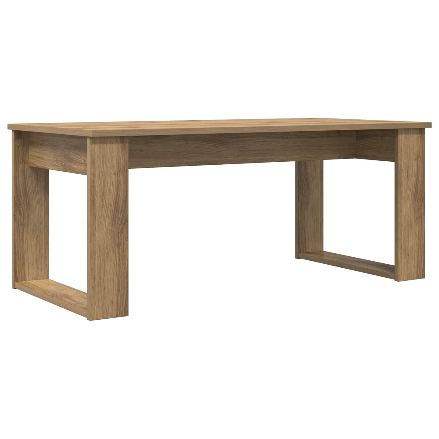 Kaffebord Sett 2 pcs Artisan Eik Konstruert tre