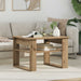 Kaffebord Artisan Eik 64 x 54 x 44 cm Konstruert tre