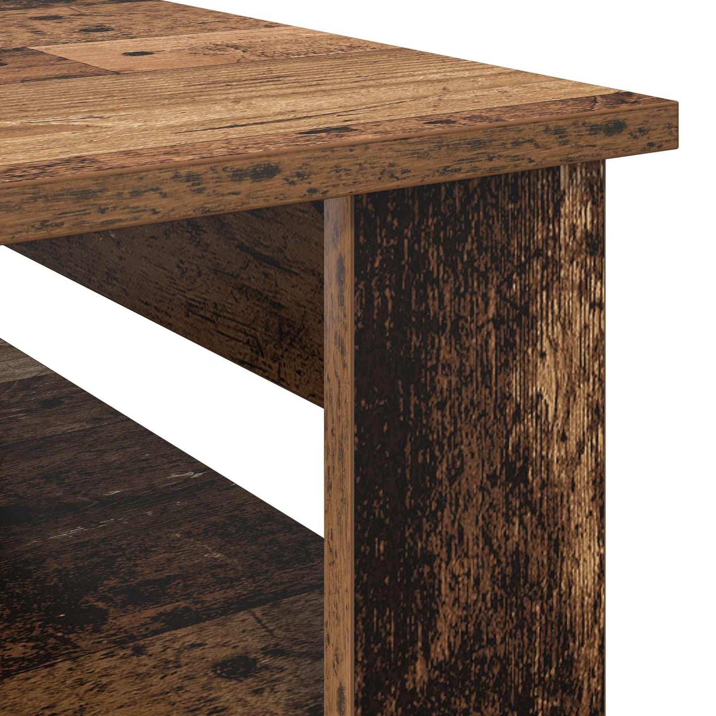 Kaffebord Gammelt tre 96 x 54 x 44 cm Konstruert tre