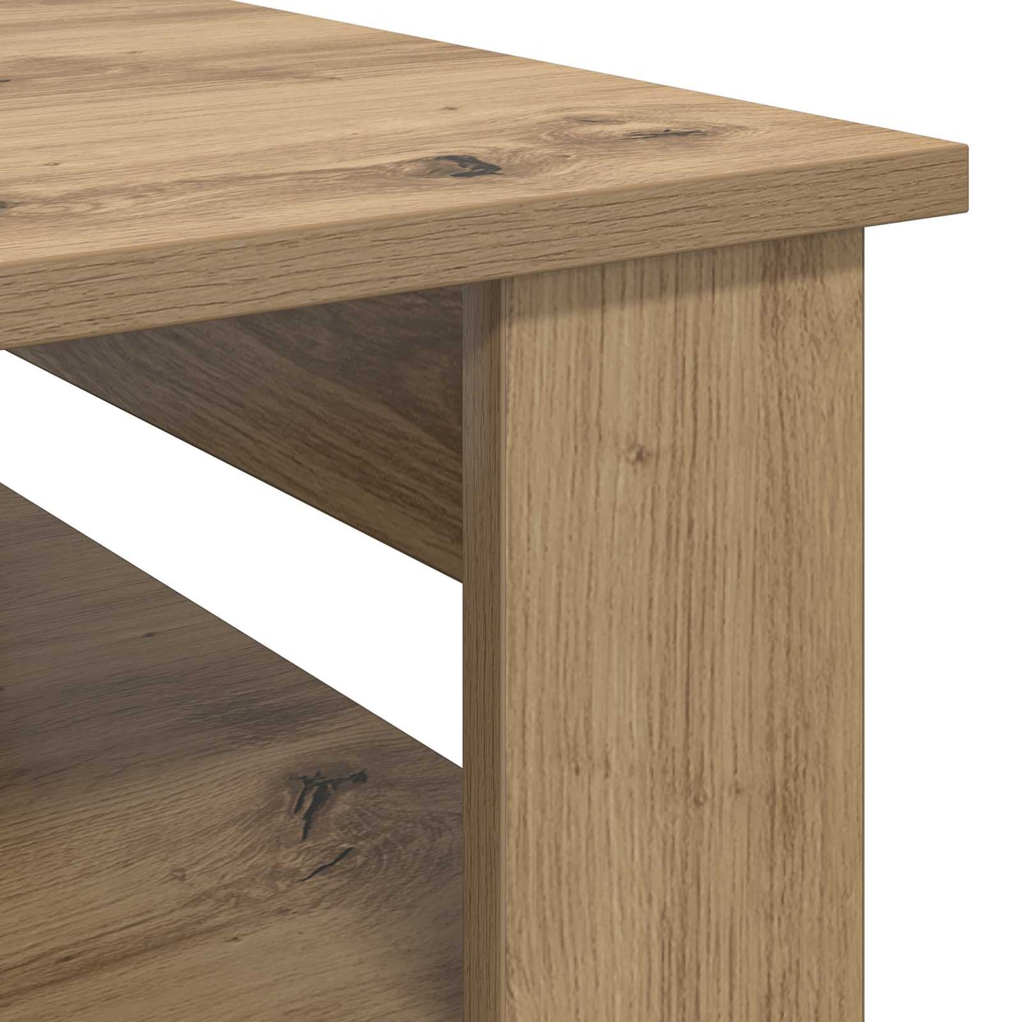 Kaffebord Artisan Eik 96 x 54 x 44 cm Konstruert tre