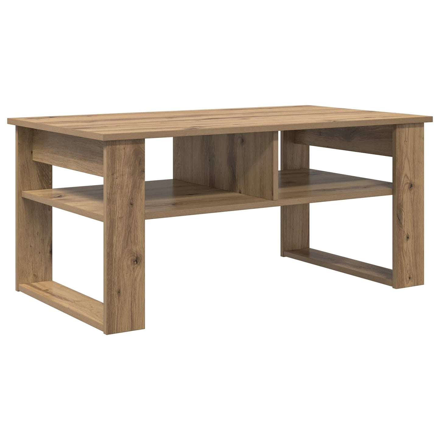 Kaffebord Artisan Eik 96 x 54 x 44 cm Konstruert tre