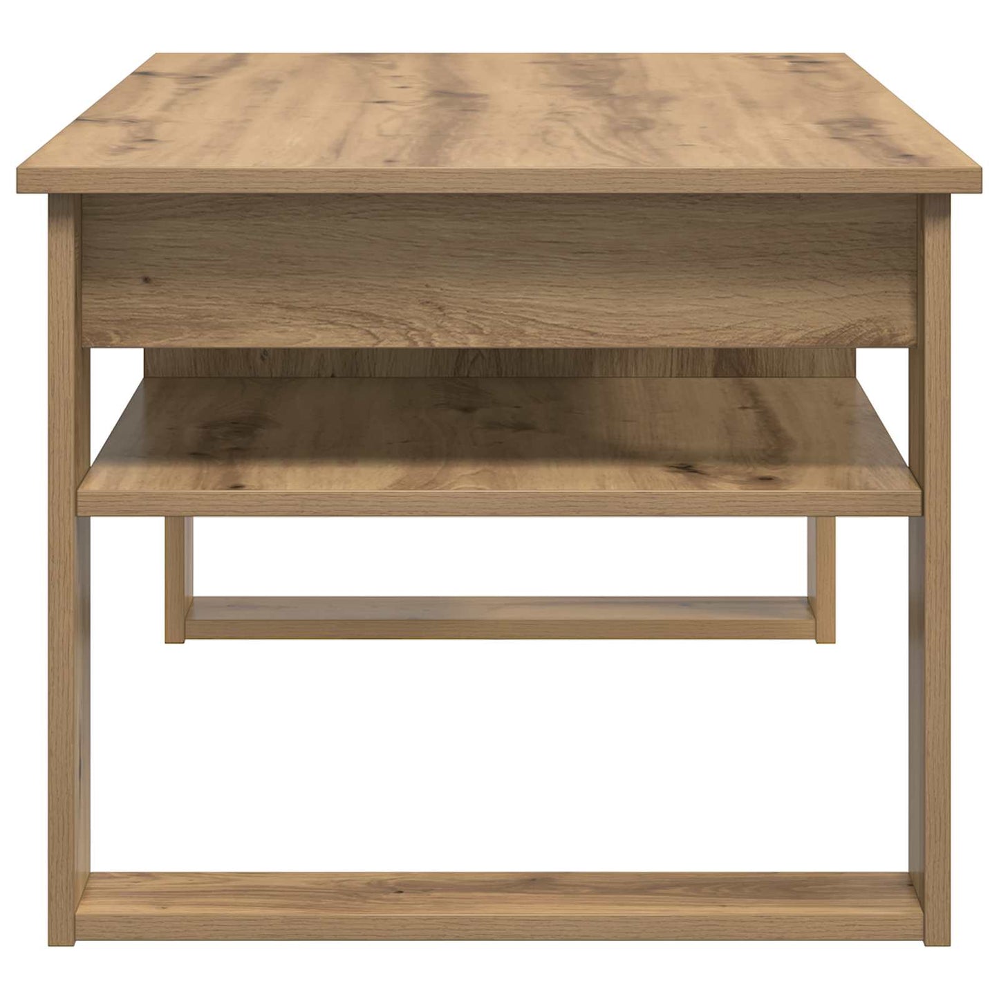 Kaffebord Artisan Eik 96 x 54 x 44 cm Konstruert tre
