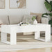 Kaffebord Hvit 110 x 50 x 41 cm Konstruert tre