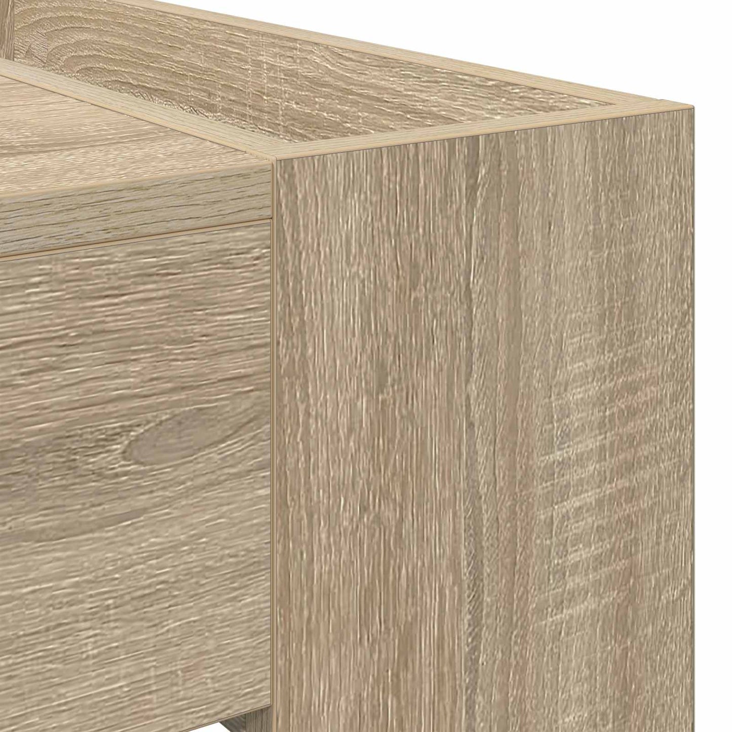Kaffebord Sonoma eik 110 x 50 x 41 cm Konstruert tre