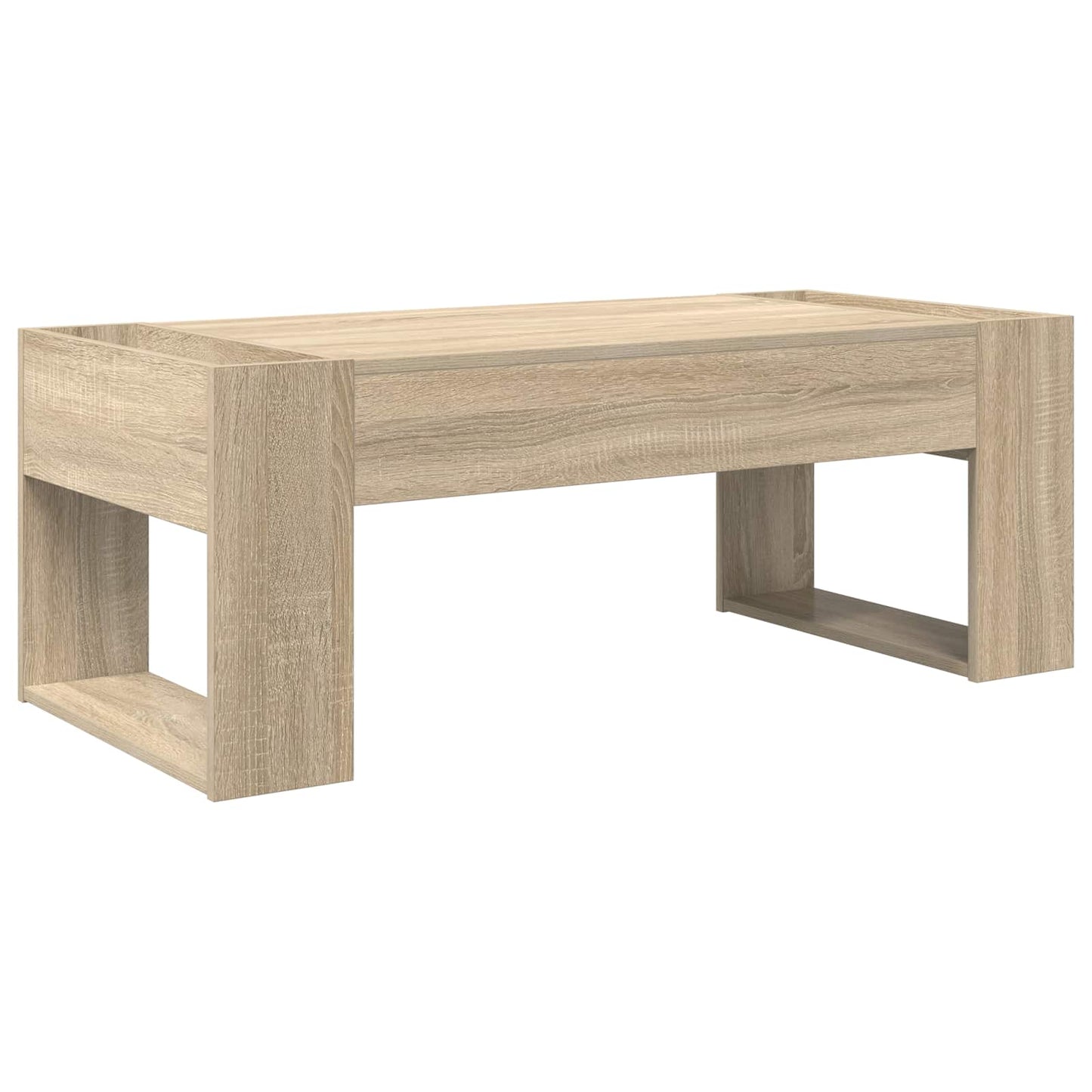 Kaffebord Sonoma eik 110 x 50 x 41 cm Konstruert tre