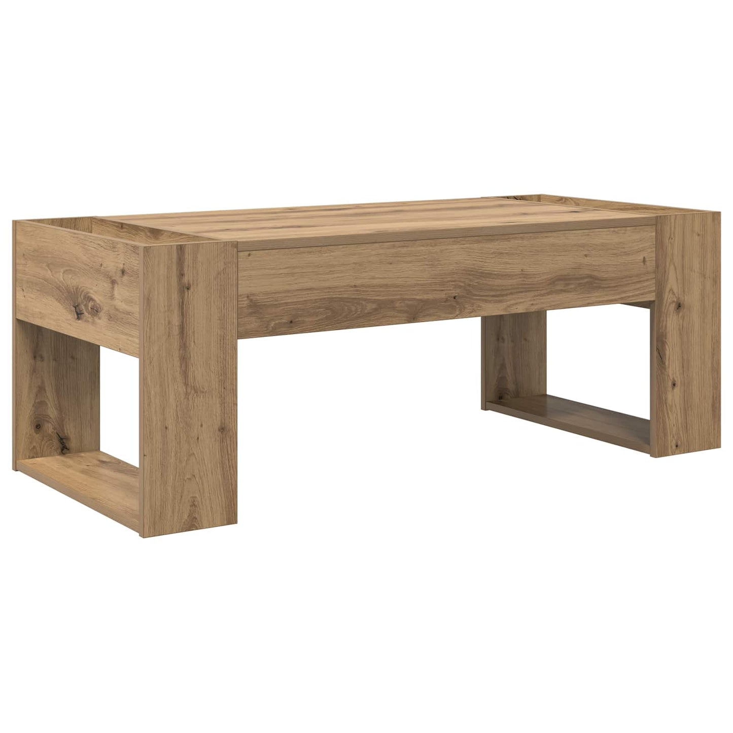 Kaffebord Artisan Eik 110 x 50 x 41 cm Konstruert tre
