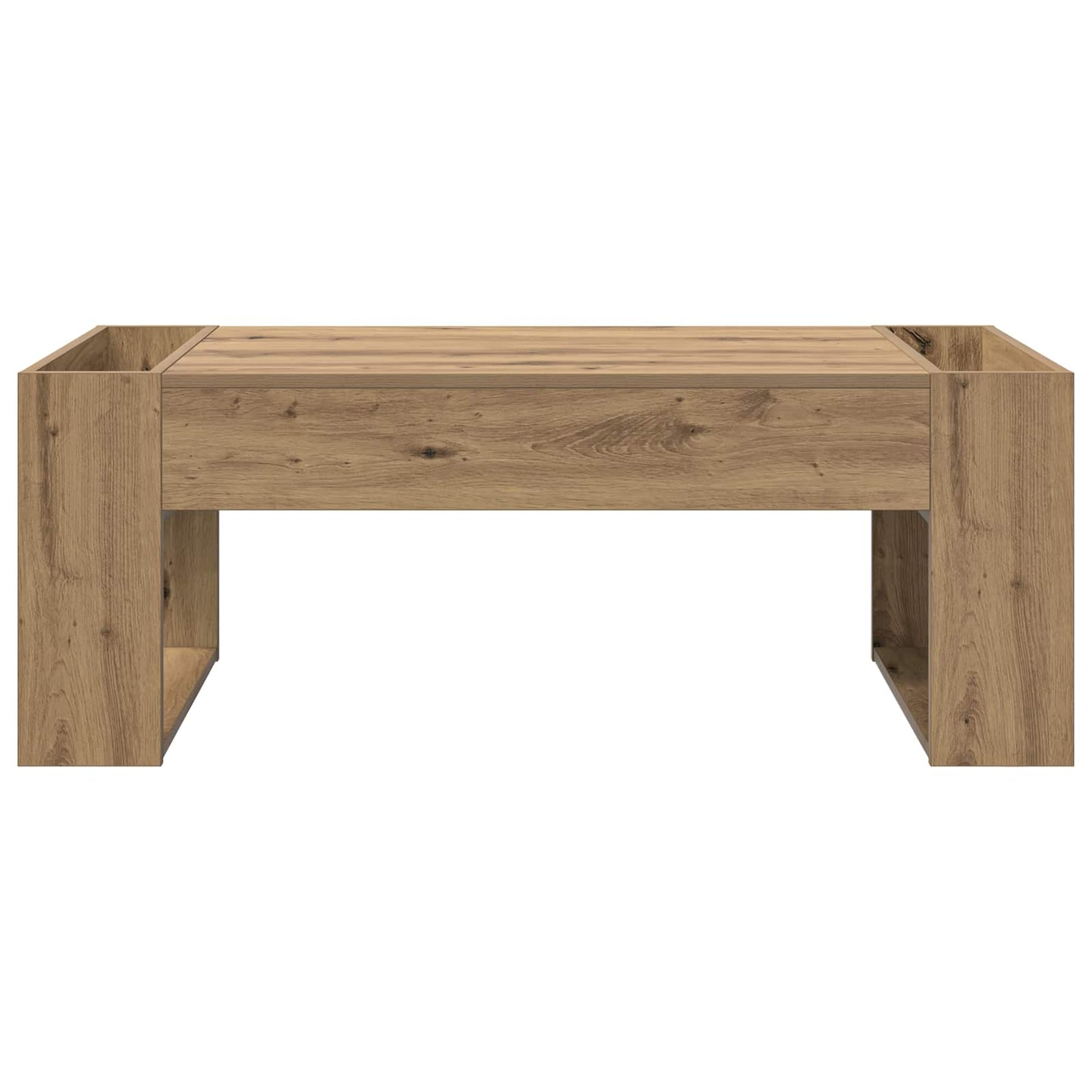 Kaffebord Artisan Eik 110 x 50 x 41 cm Konstruert tre