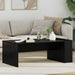 Kaffebord Svart Eik 95 x 50 x 34 cm Konstruert tre