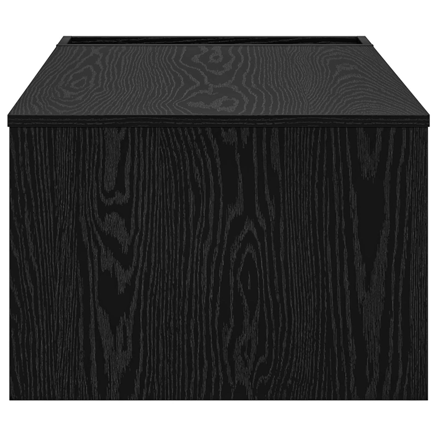 Kaffebord Svart Eik 95 x 50 x 34 cm Konstruert tre