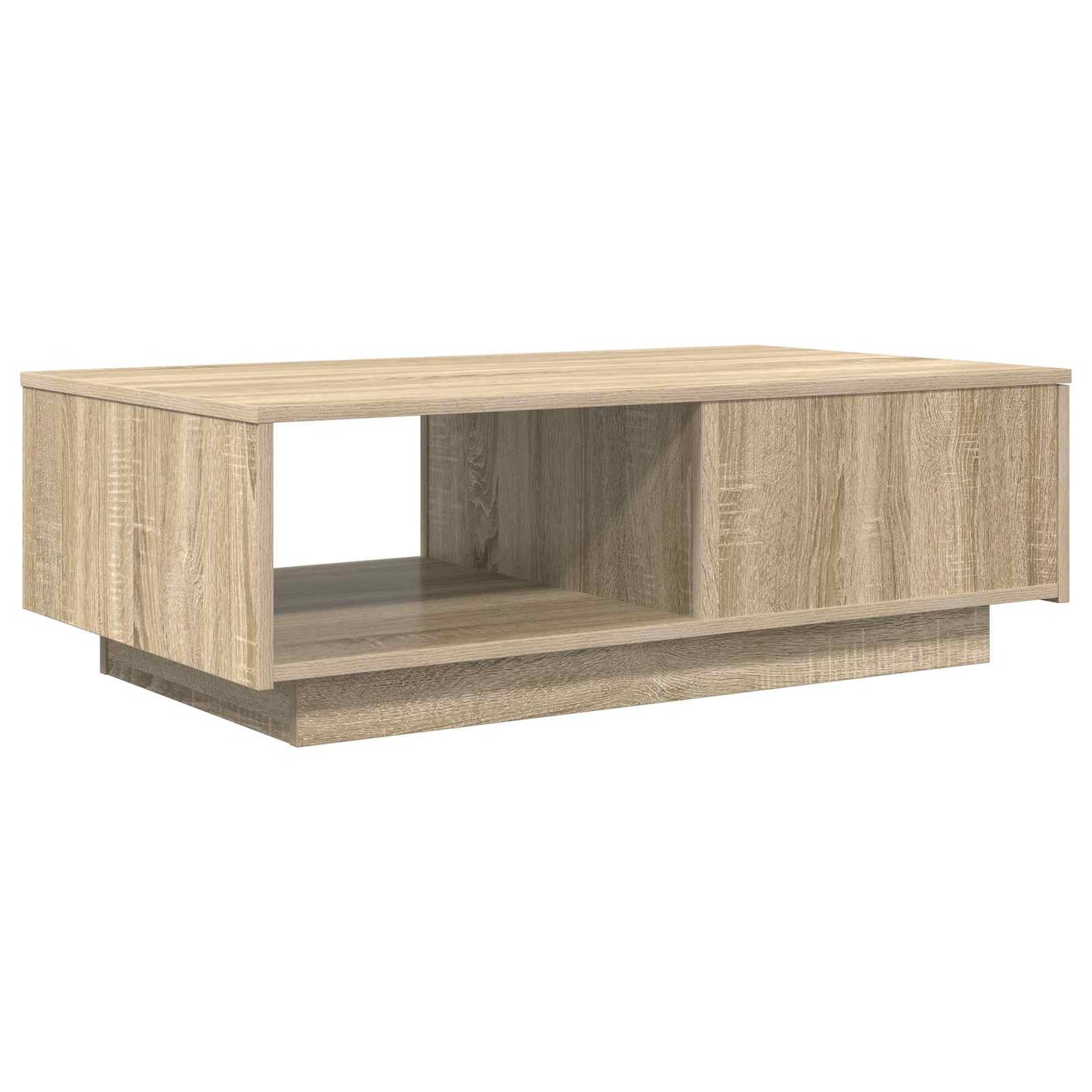 Kaffebord med skuff Sonoma eik 95 x 55 x 31 cm Konstruert tre