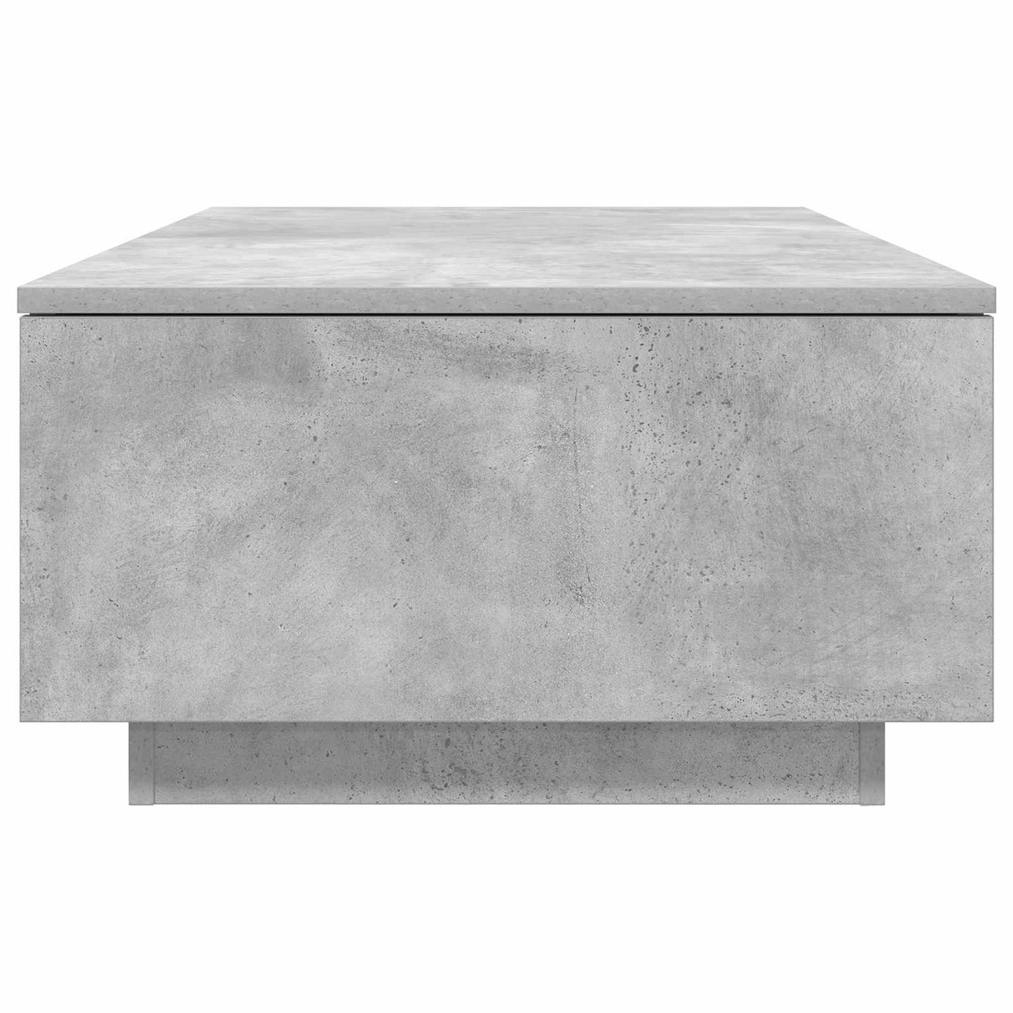 Kaffebord med skuff Betonggrå 95 x 55 x 31 cm Konstruert tre