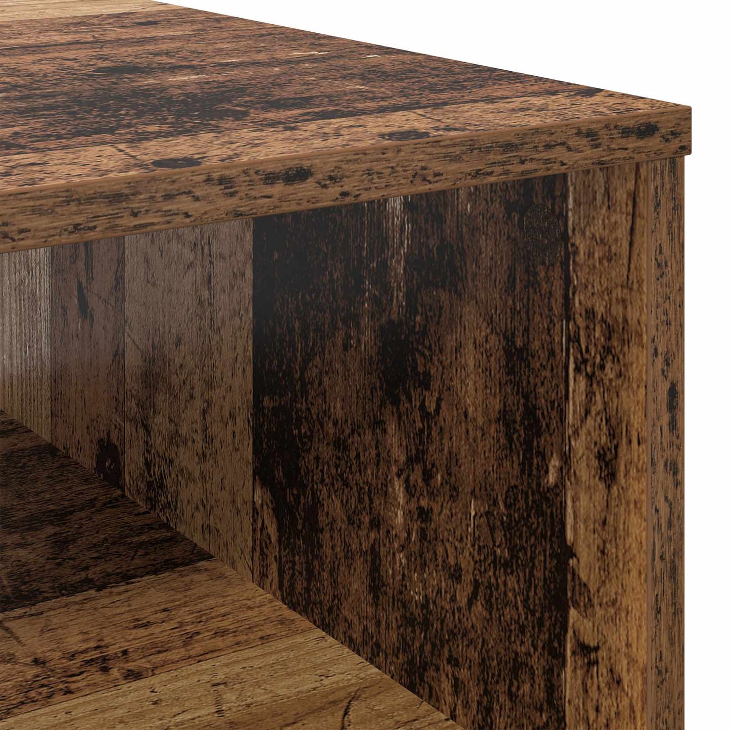 Kaffebord med skuff Gammelt tre 95 x 55 x 31 cm Konstruert tre