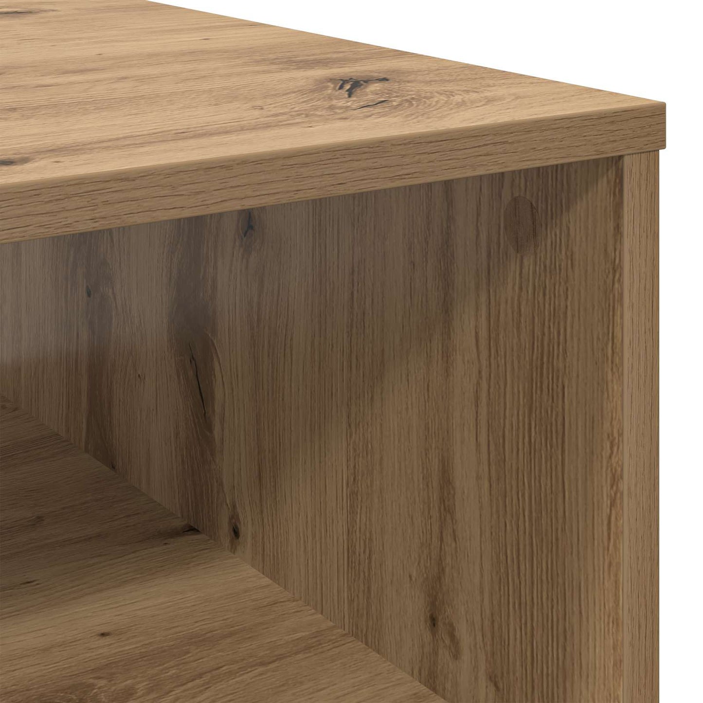 Kaffebord med skuff Artisan Eik 95 x 55 x 31 cm Konstruert tre