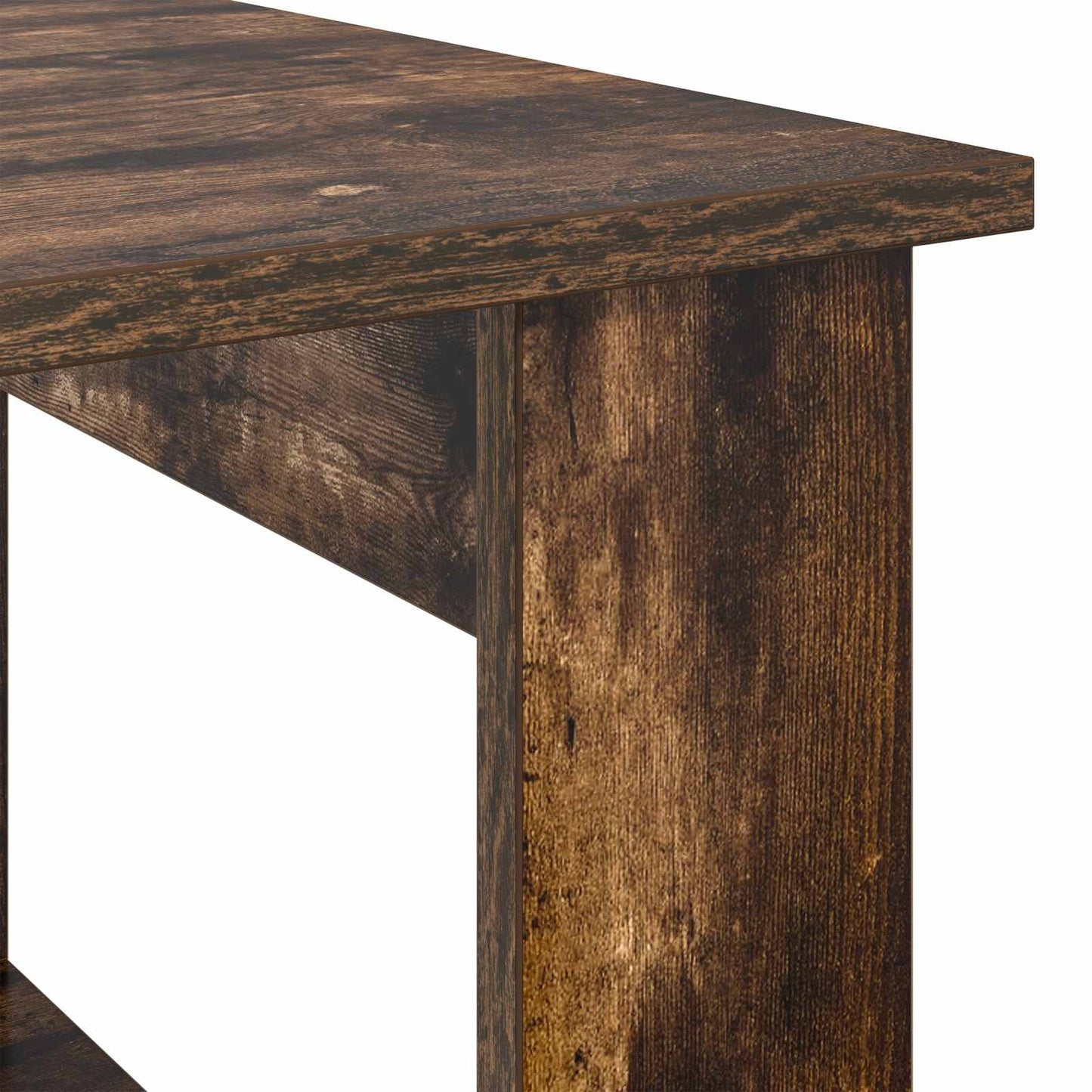 Kaffebord Røkt eik 72 x 50 x 50 cm Konstruert tre