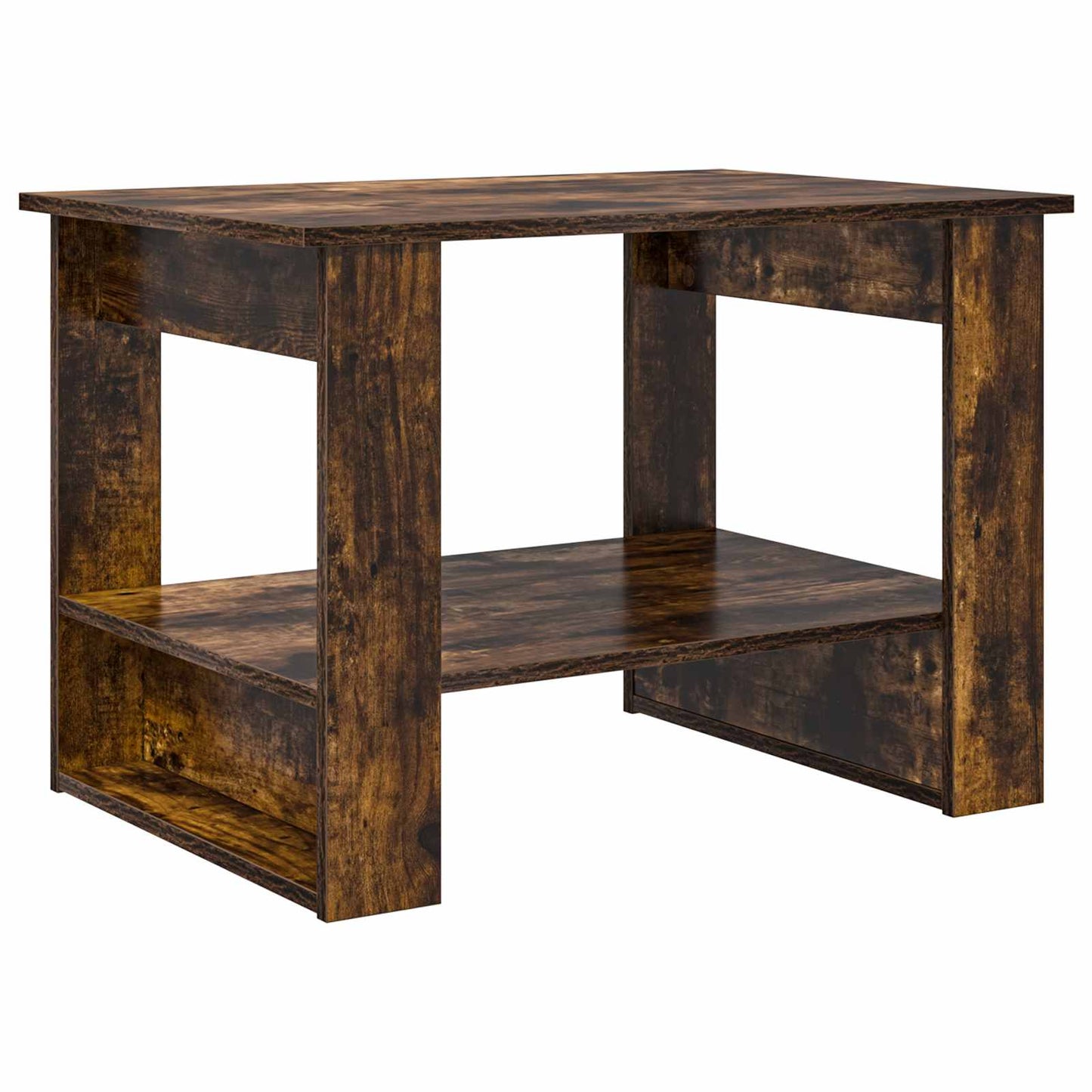 Kaffebord Røkt eik 72 x 50 x 50 cm Konstruert tre