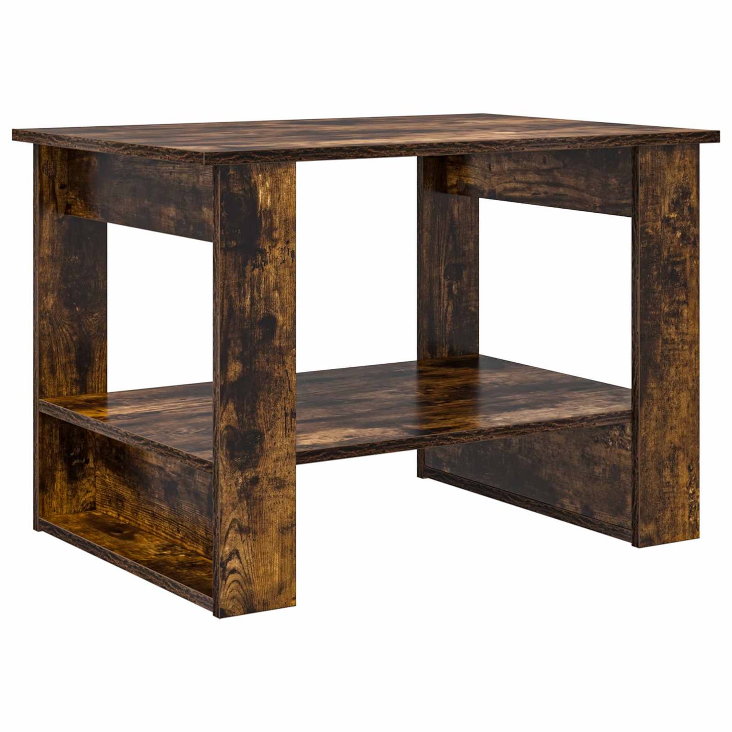 Kaffebord Røkt eik 72 x 50 x 50 cm Konstruert tre