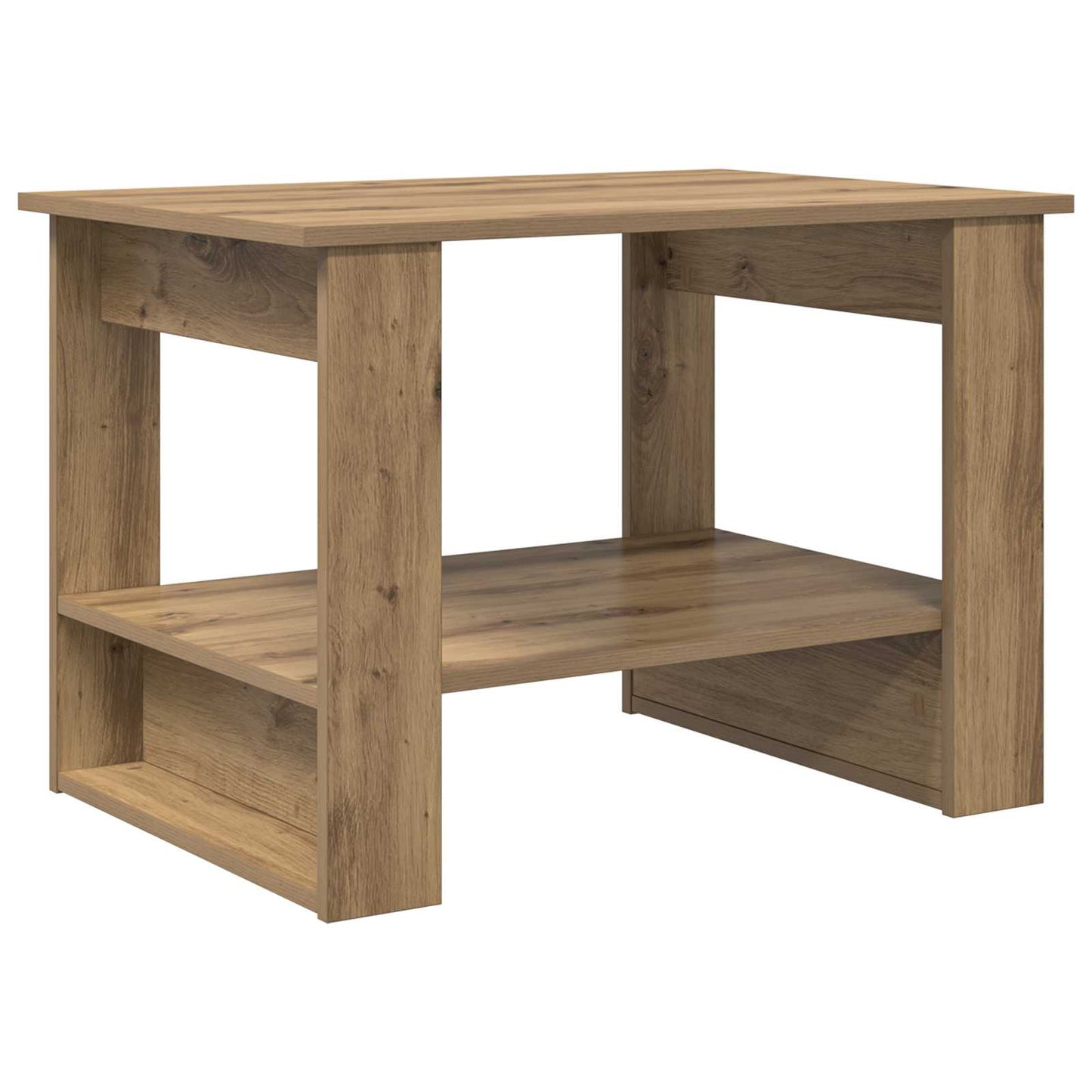 Kaffebord Artisan Eik 72 x 50 x 50 cm Konstruert tre