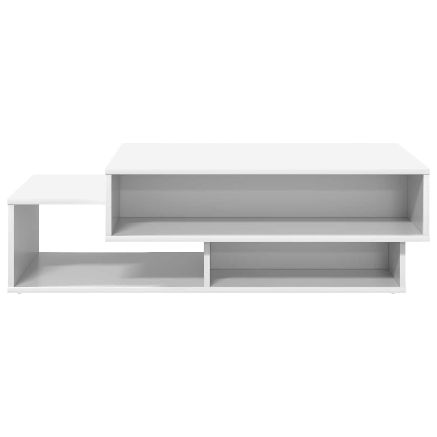 Kaffebord Hvit 105 x 50 x 32,5 cm Konstruert tre