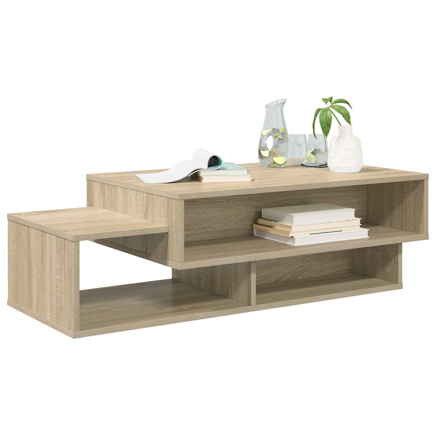 Kaffebord Sonoma eik 105 x 50 x 32,5 cm Konstruert tre
