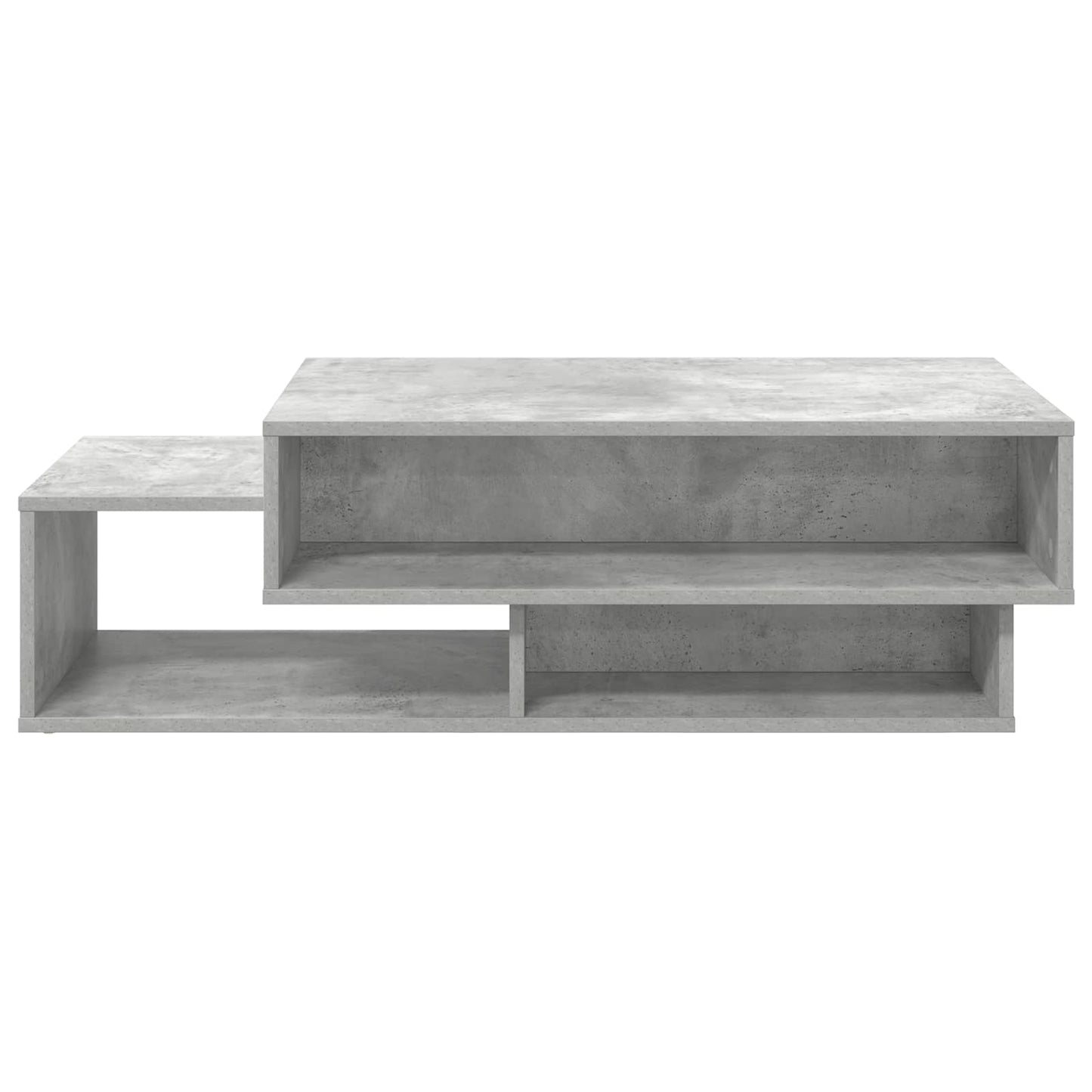 Kaffebord Betonggrå 105 x 50 x 32,5 cm Konstruert tre
