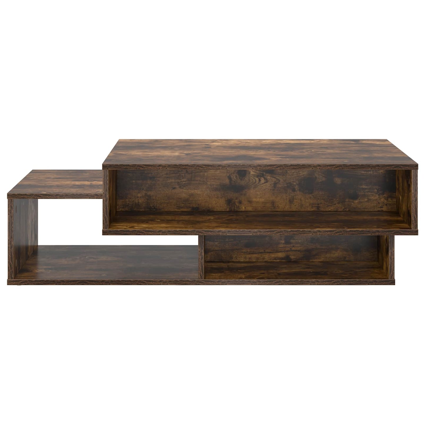 Kaffebord Røkt eik 105 x 50 x 32,5 cm Konstruert tre