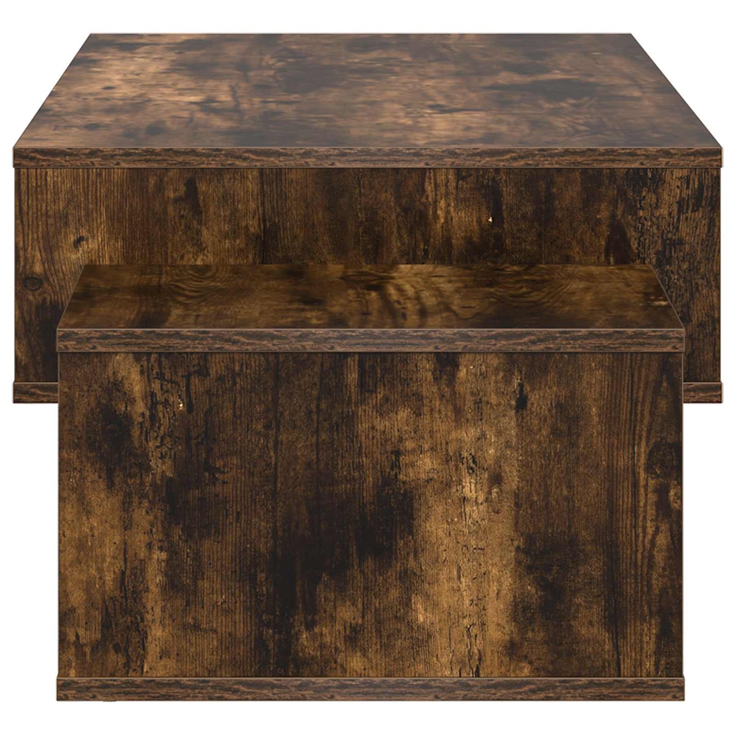 Kaffebord Røkt eik 105 x 50 x 32,5 cm Konstruert tre