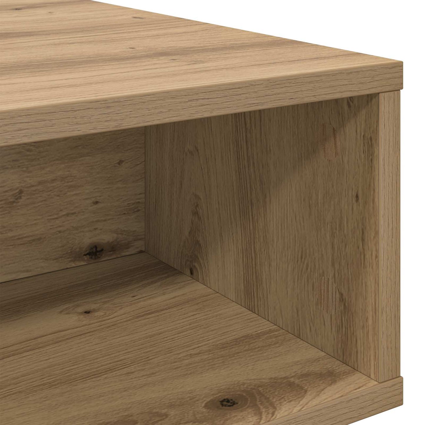 Kaffebord Artisan Eik 105 x 50 x 32,5 cm Konstruert tre