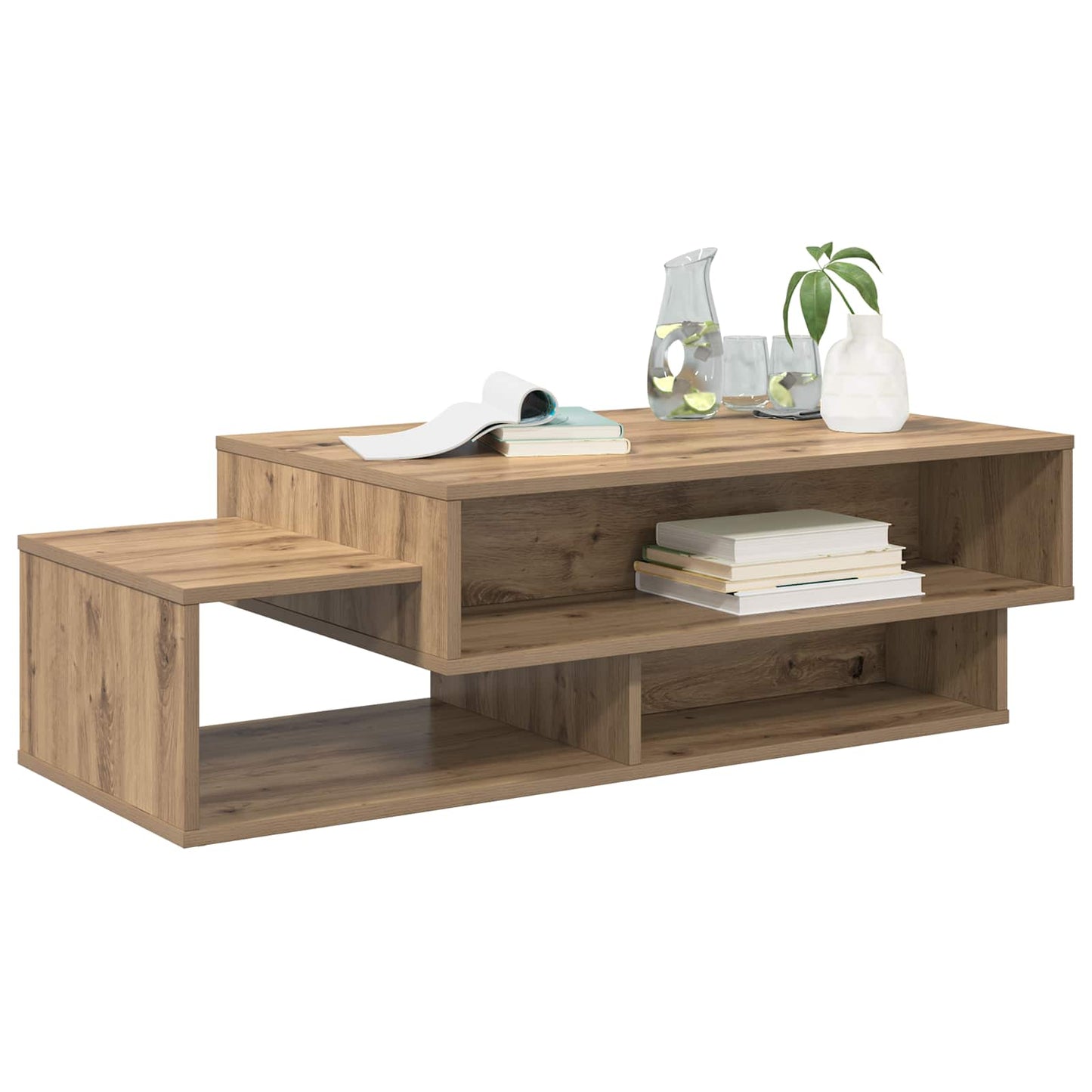 Kaffebord Artisan Eik 105 x 50 x 32,5 cm Konstruert tre