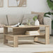 Kaffebord Sonoma eik 90 x 50 x 40 cm Konstruert tre