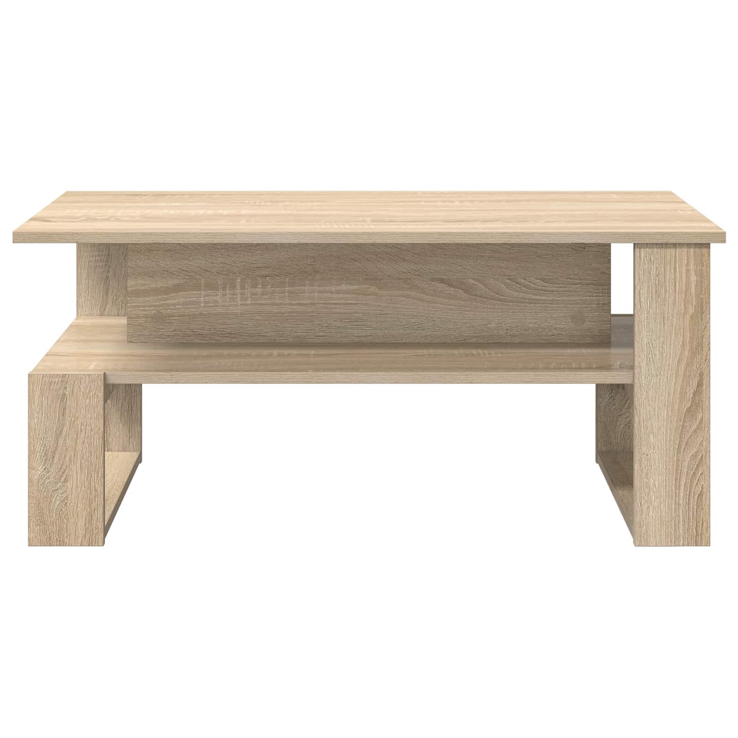 Kaffebord Sonoma eik 90 x 50 x 40 cm Konstruert tre