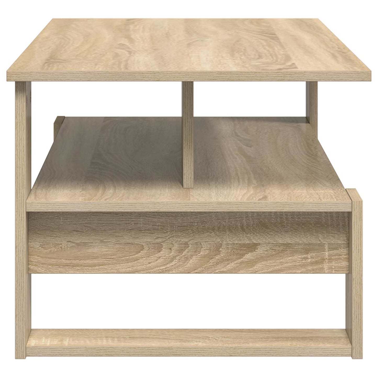 Kaffebord Sonoma eik 90 x 50 x 40 cm Konstruert tre