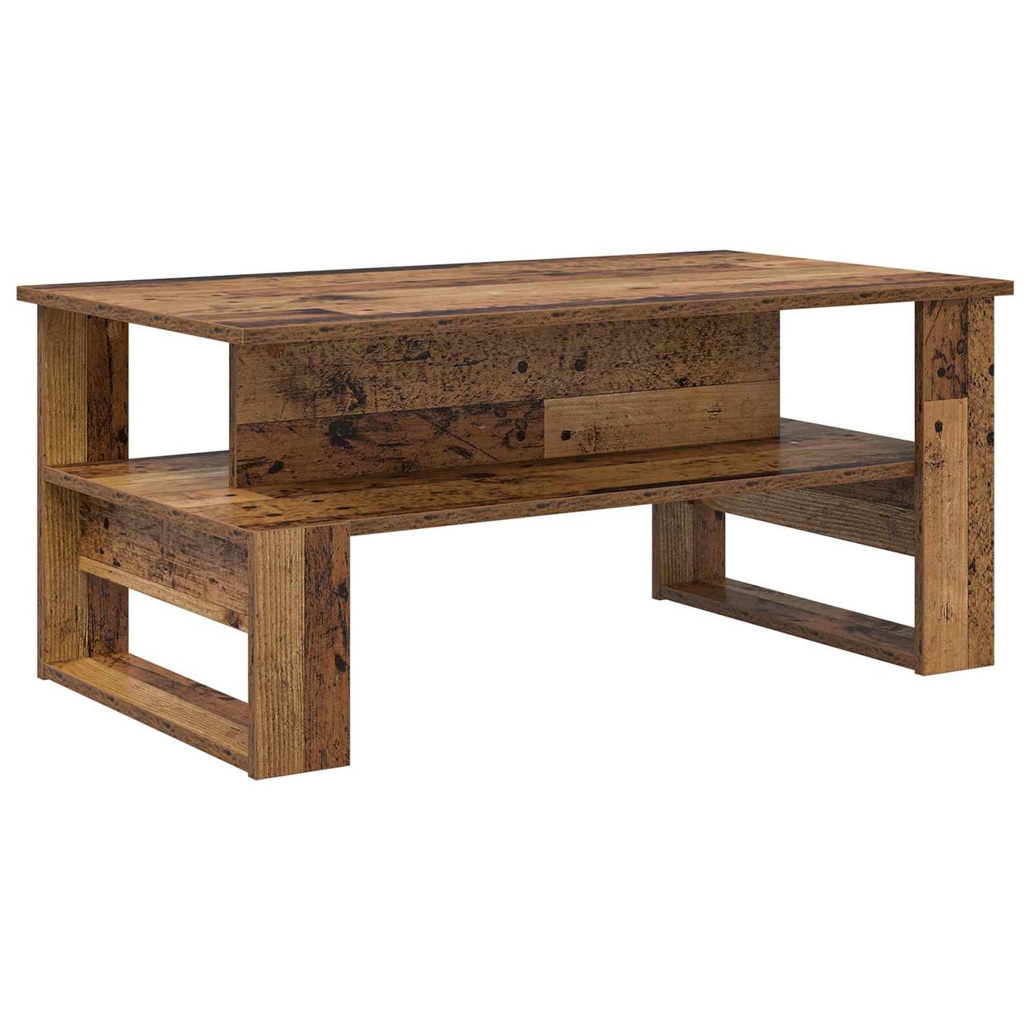 Kaffebord Gammelt tre 90 x 50 x 40 cm Konstruert tre