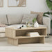 Kaffebord Sonoma eik 80 x 46 x 35 cm Konstruert tre
