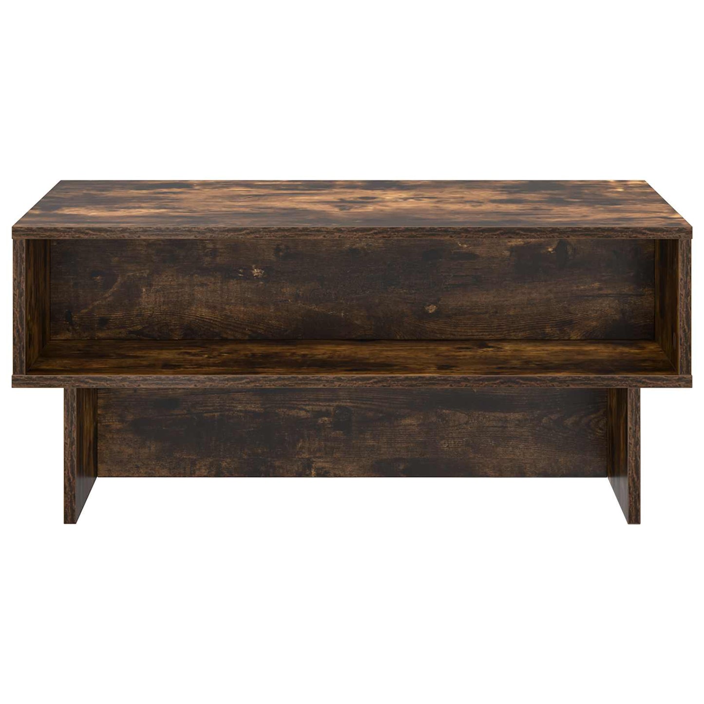 Kaffebord Røkt eik 80 x 46 x 35 cm Konstruert tre
