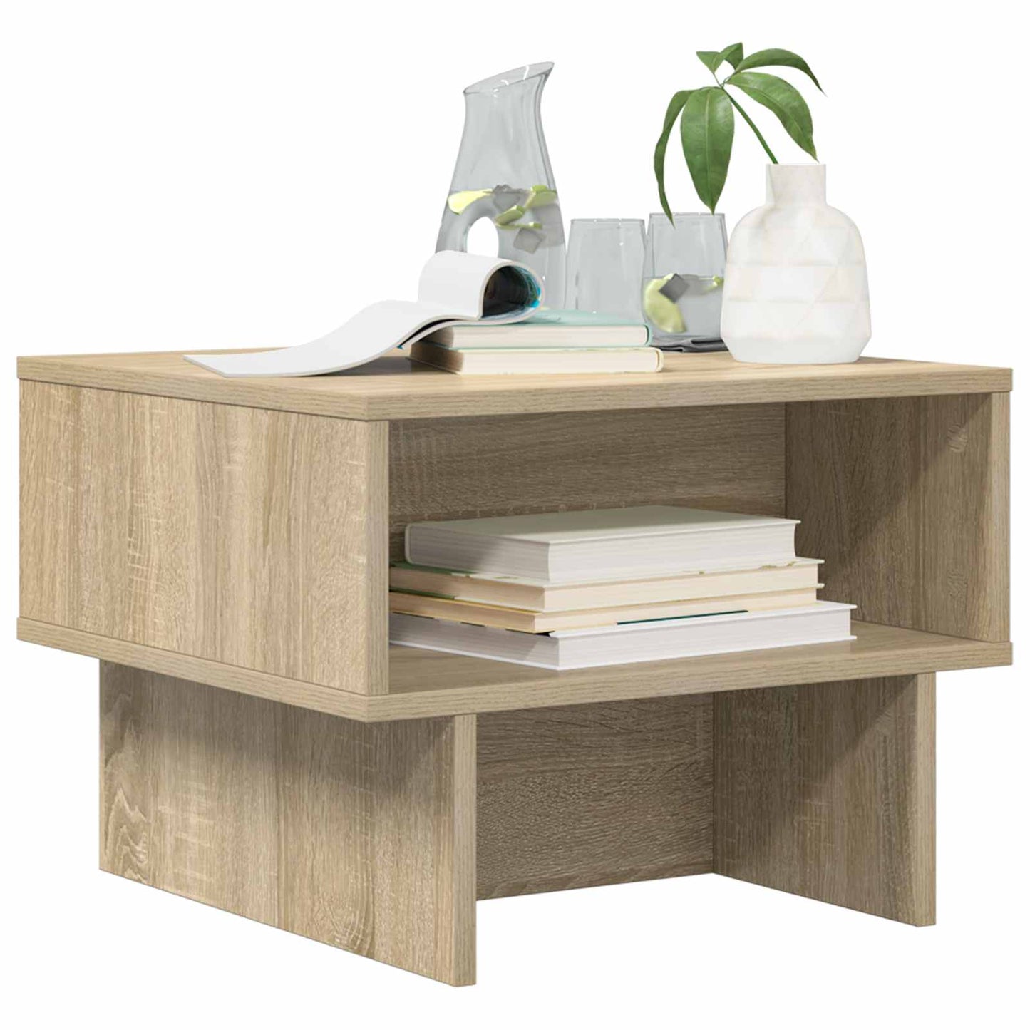Kaffebord Sonoma eik 48 x 46 x 35 cm Konstruert tre