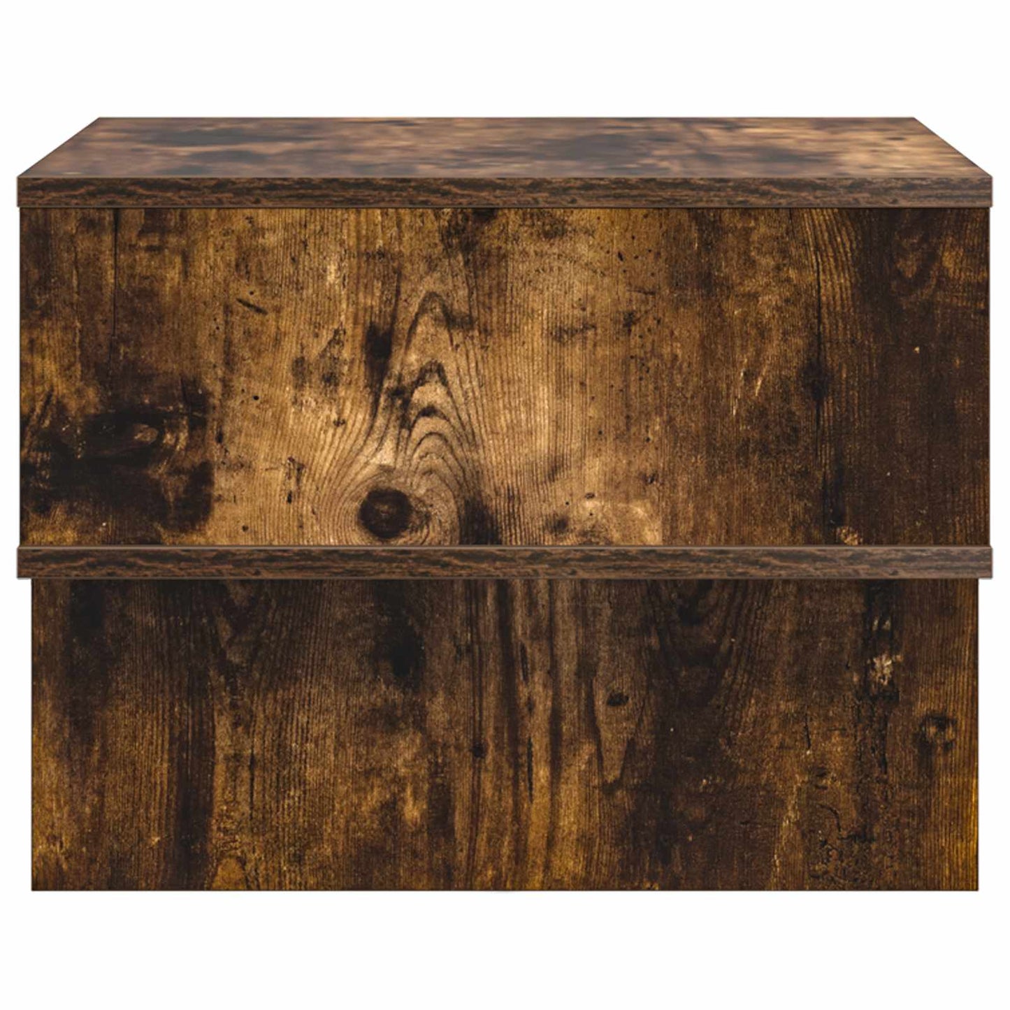 Kaffebord Røkt eik 48 x 46 x 35 cm Konstruert tre