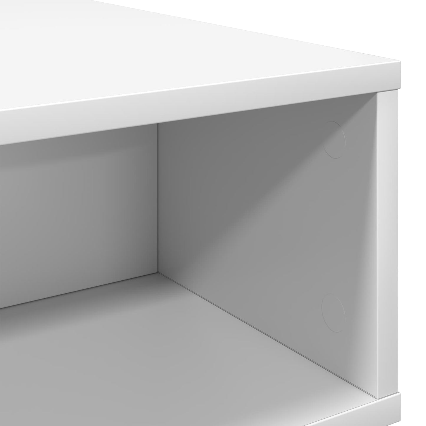 Kaffebord Hvit 100 x 46 x 35 cm Konstruert tre
