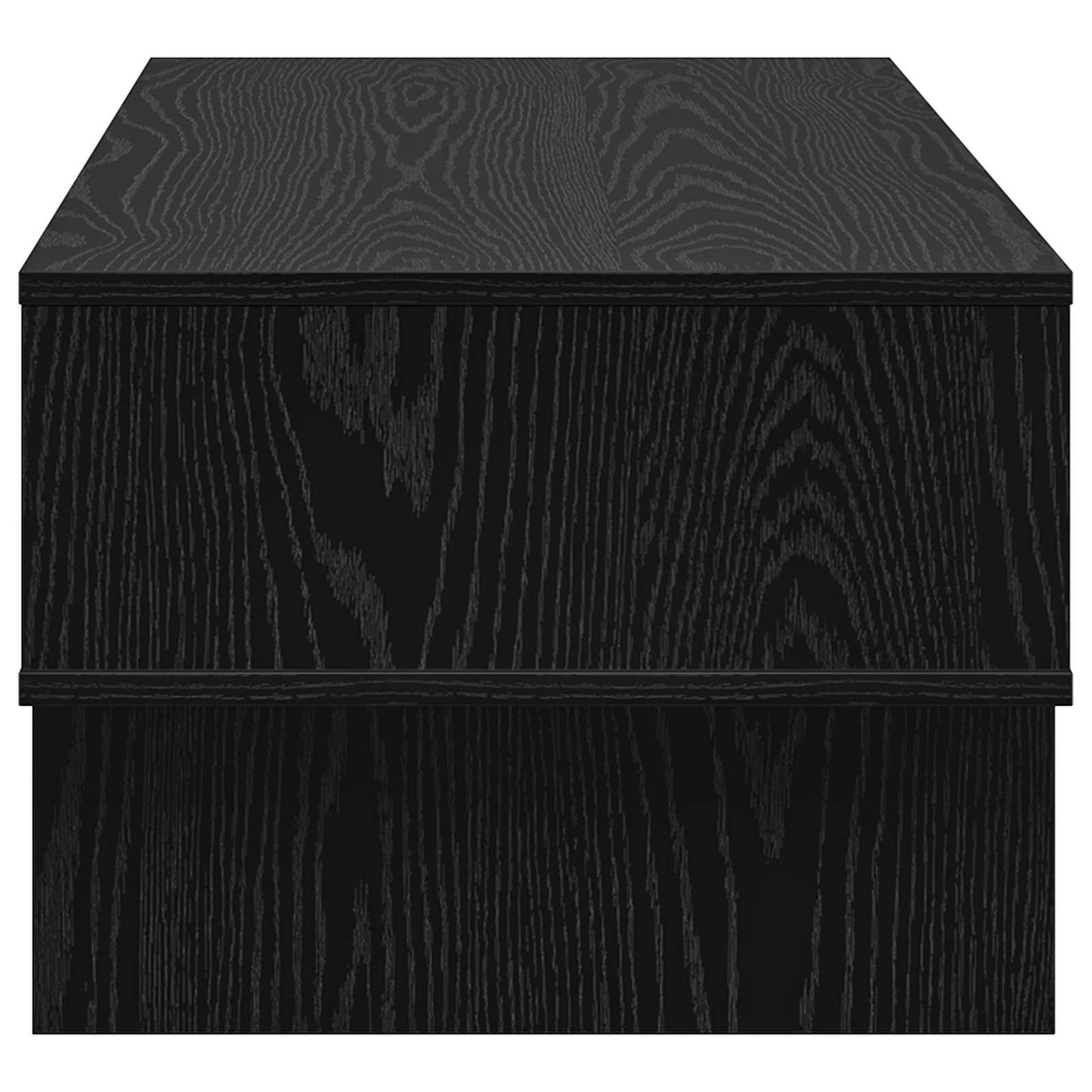 Kaffebord Svart Eik 100 x 46 x 35 cm Konstruert tre