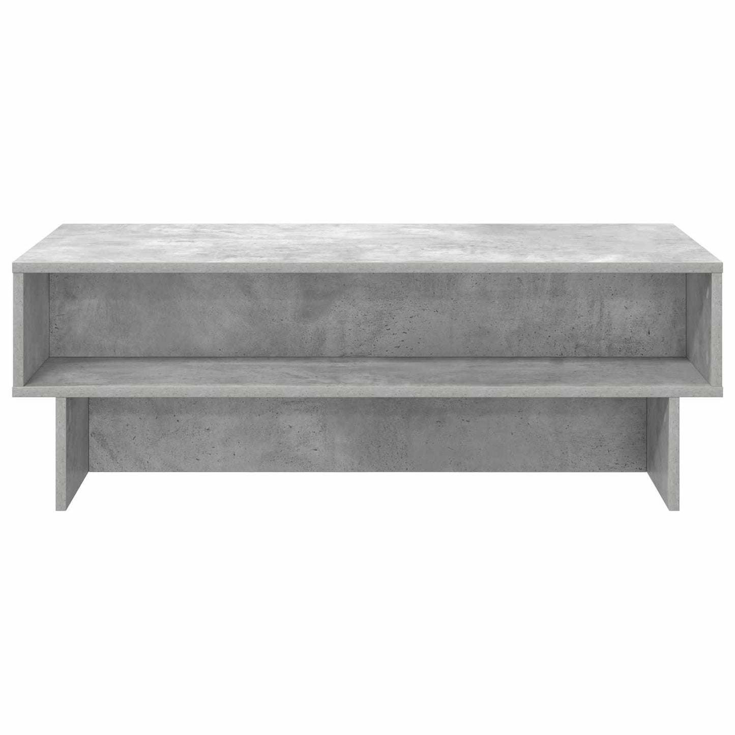 Kaffebord Betonggrå 100 x 46 x 35 cm Konstruert tre