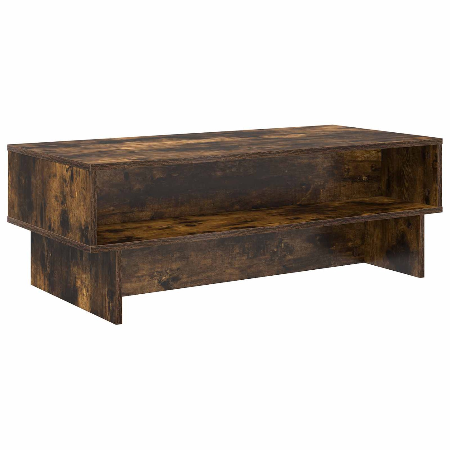 Kaffebord Røkt eik 100 x 46 x 35 cm Konstruert tre