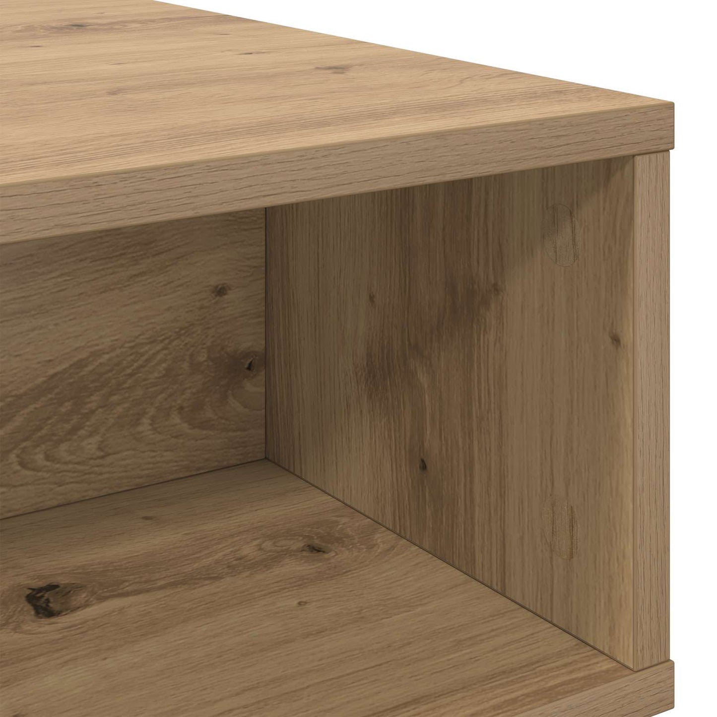 Kaffebord Artisan Eik 100 x 46 x 35 cm Konstruert tre