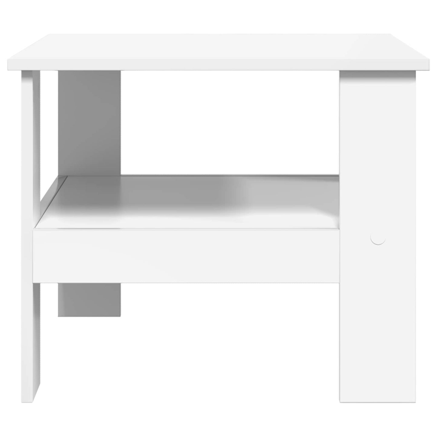 Kaffebord Hvit 57 x 55 x 45 cm Konstruert tre