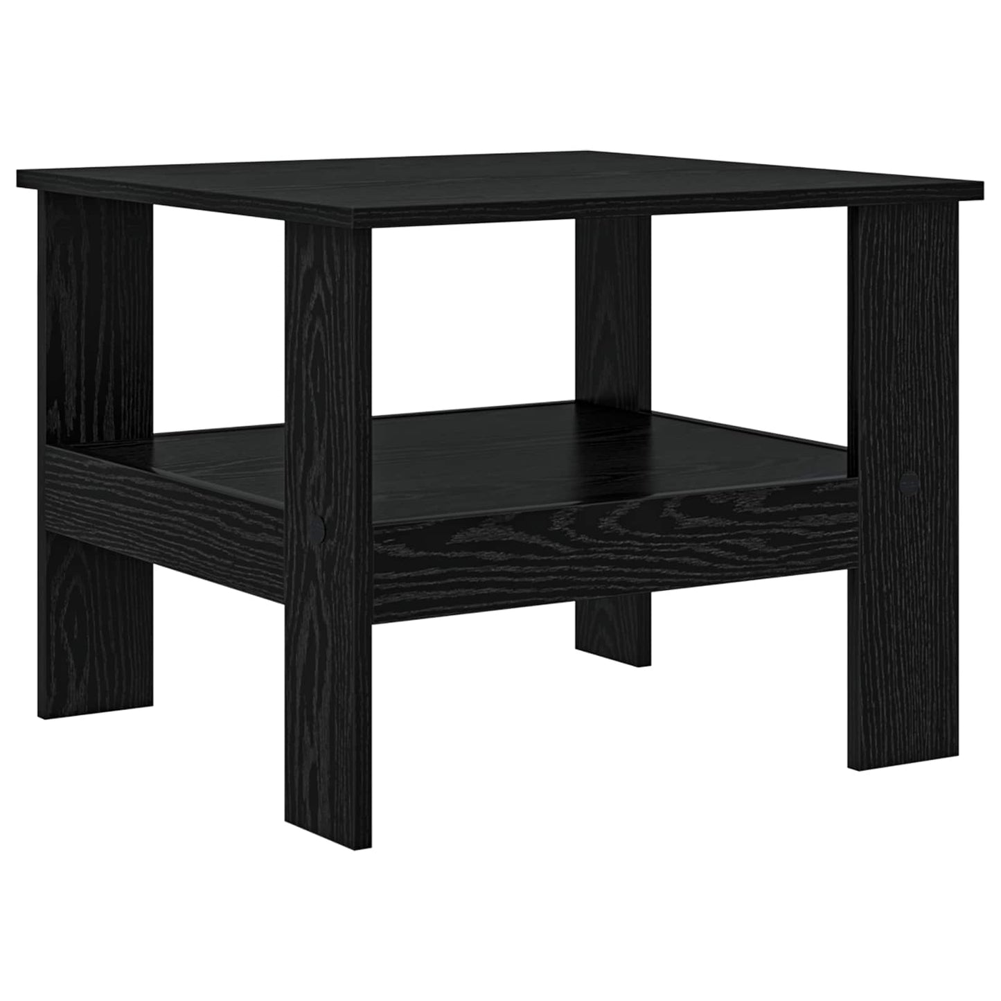 Kaffebord Svart Eik 57 x 55 x 45 cm Konstruert tre