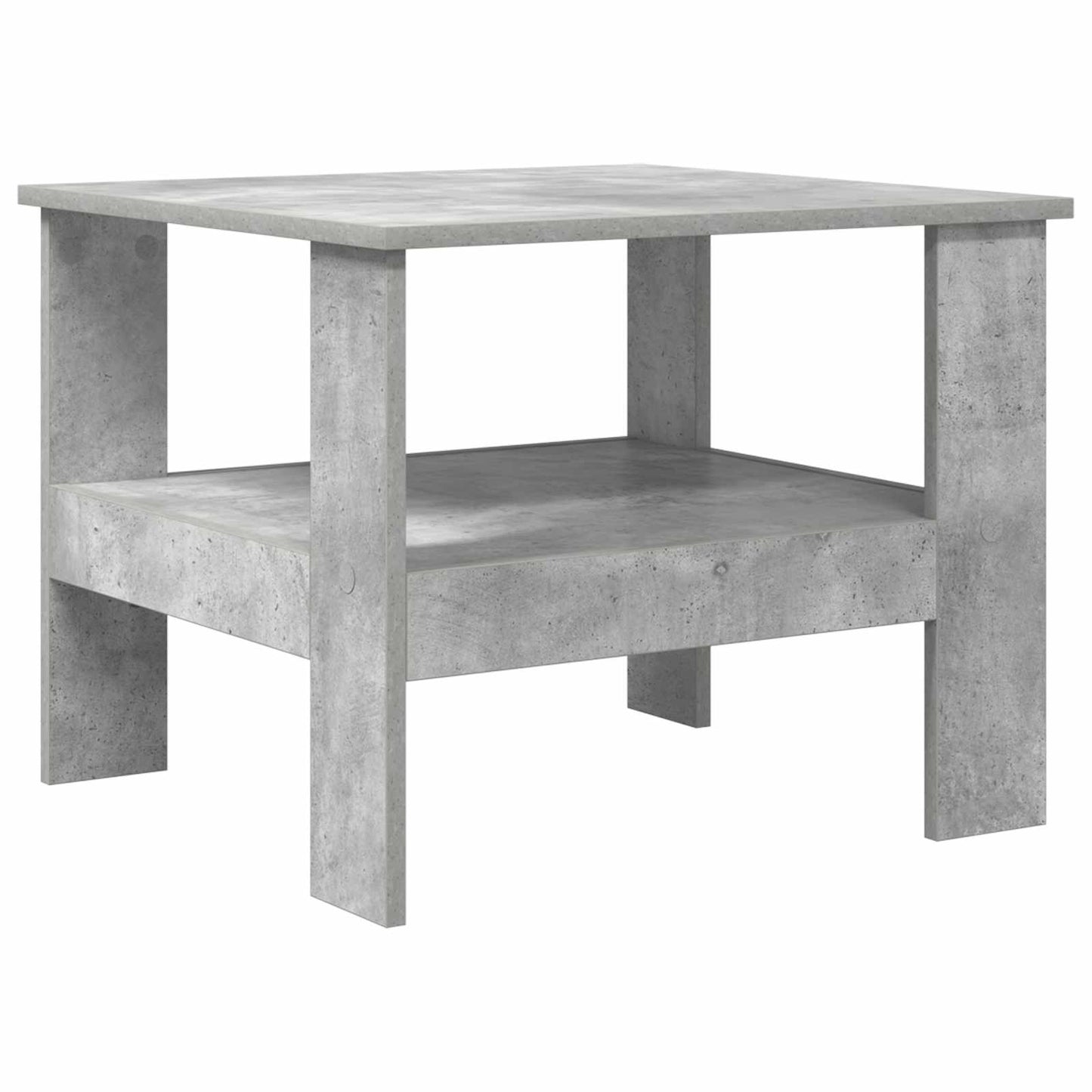 Kaffebord Betonggrå 57 x 55 x 45 cm Konstruert tre