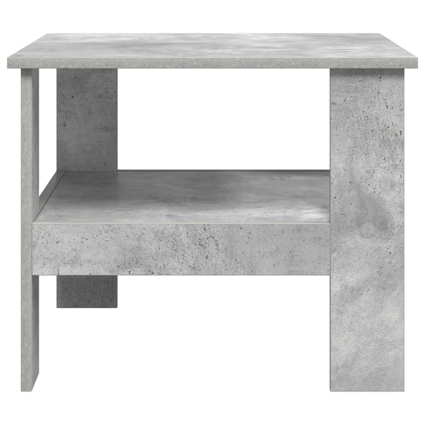Kaffebord Betonggrå 57 x 55 x 45 cm Konstruert tre