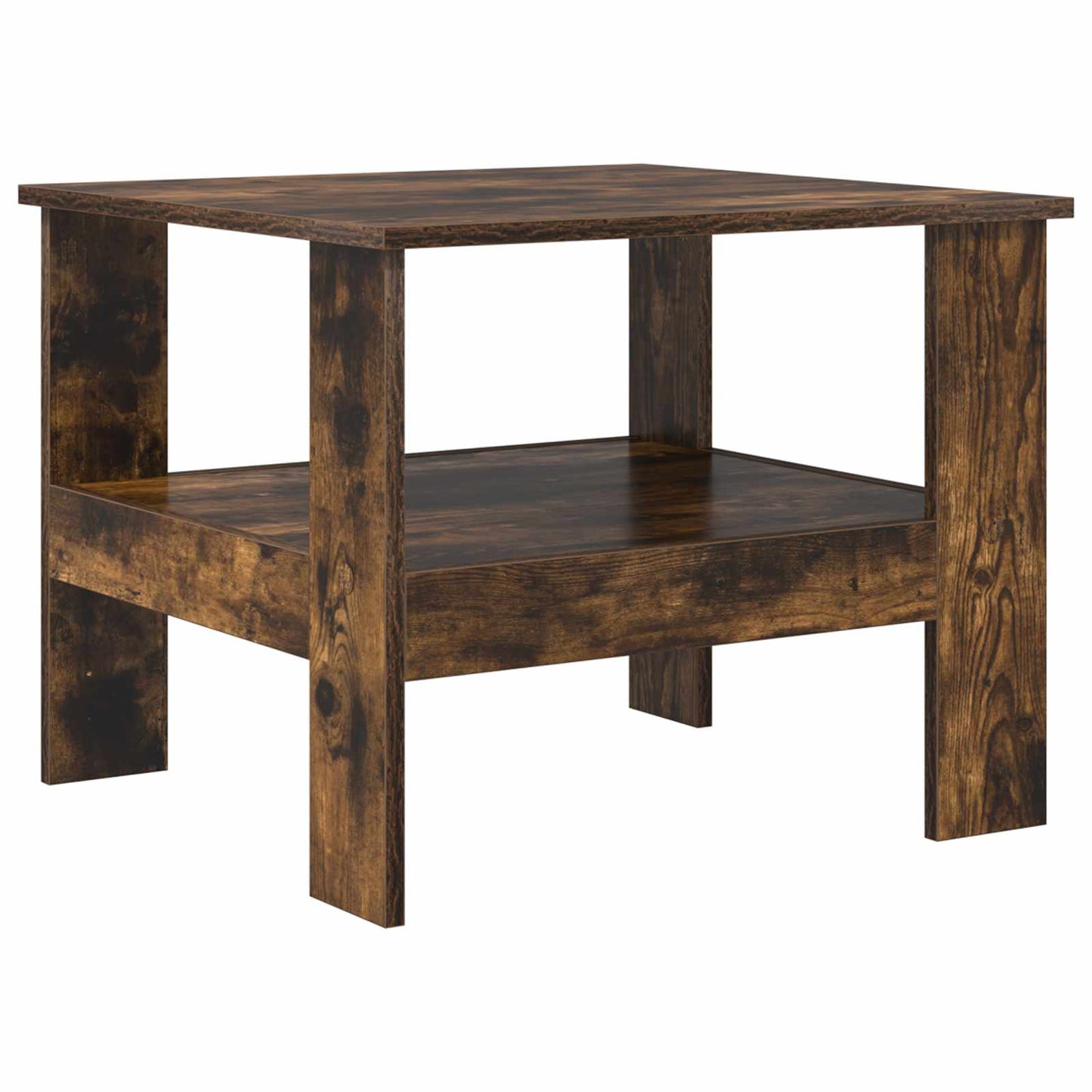Kaffebord Røkt eik 57 x 55 x 45 cm Konstruert tre
